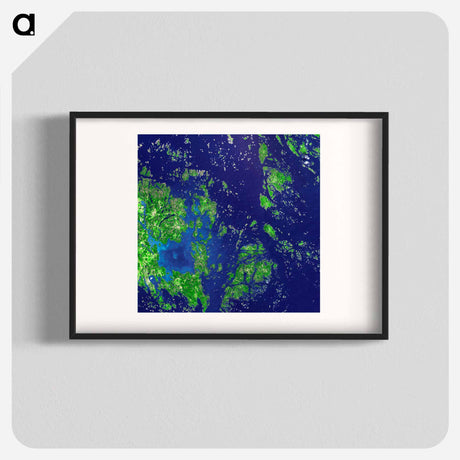 アートポスター-Aaland Archipelago, Gulf of Bothnia
 - 上空からの地球 Poster.