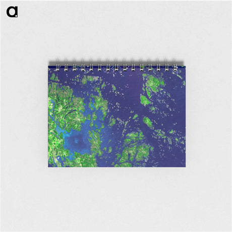 アートメモ帳-Aaland Archipelago, Gulf of Bothnia
 - 上空からの地球 Memo.