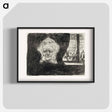 アートポスター-Henrik Ibsen at the Grand Café - エドヴァルド ムンク Poster.