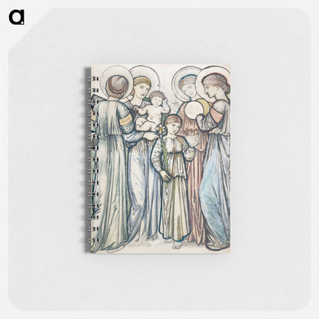 アートメモ帳-Angels and Children - エドワード バーン ジョーンズ Memo.