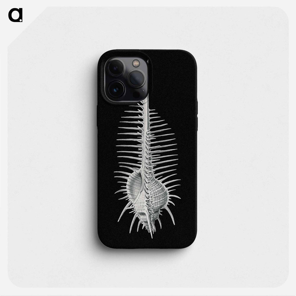 Vintage shell marine life illustration - エルンスト ヘッケル Phone Case.