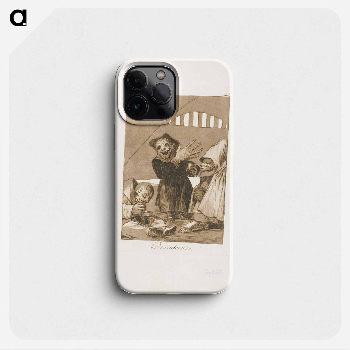 Hobgoblins - Francisco de Goya Phone Case.