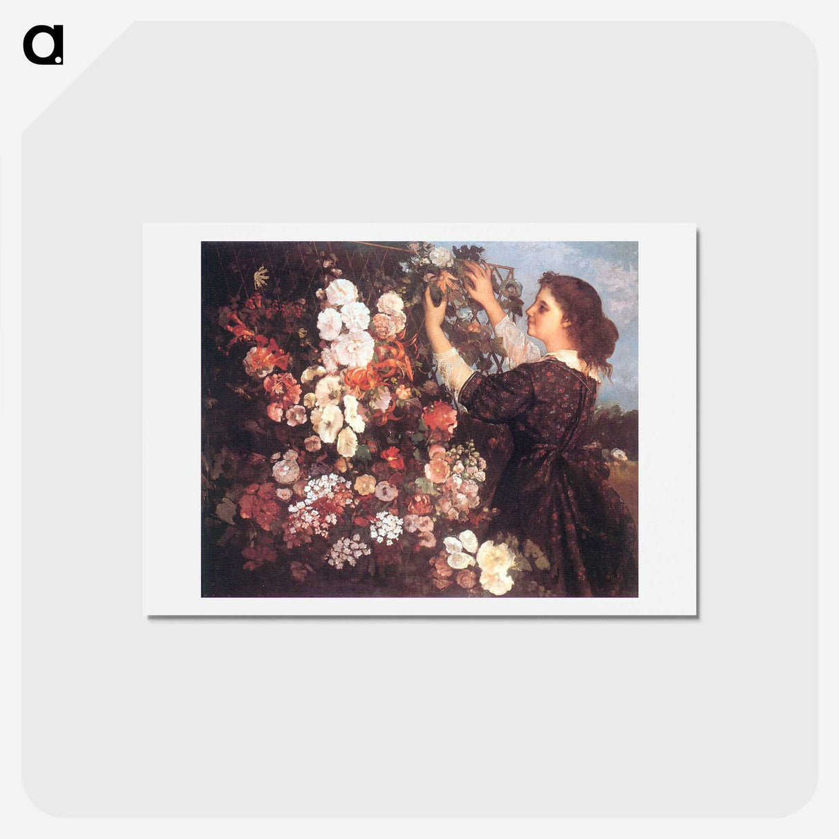 2-24_Gustave-Courbet_hagaki