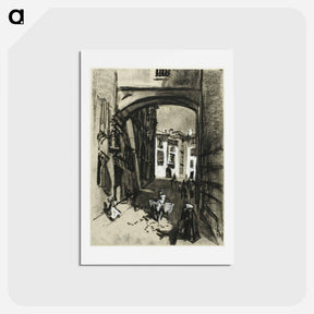 アートポストカード-Toledo, Street of the Arch
 - ジョセフ ペネル Postcard.