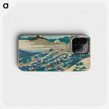 Hokusai's Fuji Seen from Kanaya on the Tōkaidō - Katsushika Hokusai Phone Case.