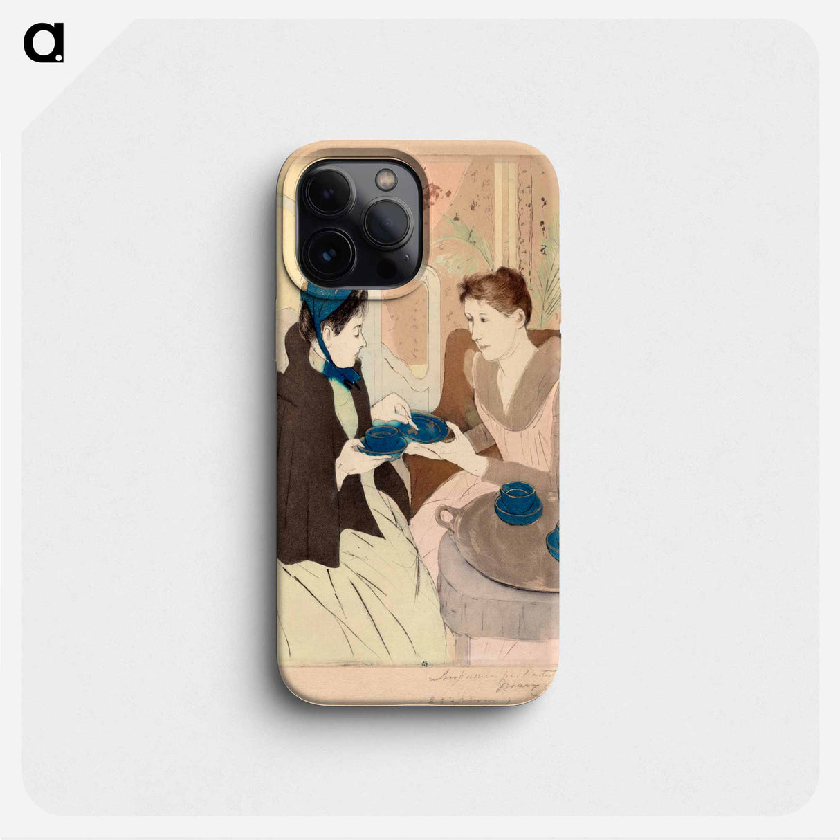 Afternoon Tea Party - Mary Cassatt Phone Case.