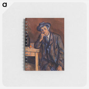 アートメモ帳-The Drinker - ポール セザンヌ Memo.