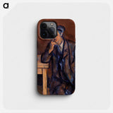 The Drinker - Paul Cezanne Phone Case.