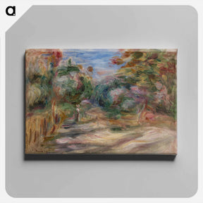 アートパネル-Landscape - ピエール オーギュスト ルノワール Canvas.