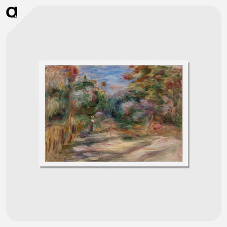 アートポストカード-Landscape - ピエール オーギュスト ルノワール Postcard.
