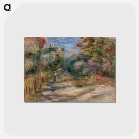 アートポストカード-Landscape - ピエール オーギュスト ルノワール Postcard.