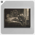 アートパネル-Abraham Francen, Art Dealer - レンブラント ファン レイン Canvas.