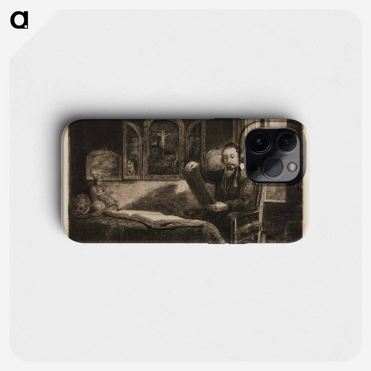 Abraham Francen, Art Dealer - レンブラント ファン レイン Phone Case.