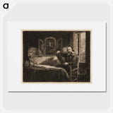 Abraham Francen, Art Dealer - Rembrandt van Rijn Poster.