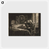 アートポストカード-Abraham Francen, Art Dealer - レンブラント ファン レイン Postcard.
