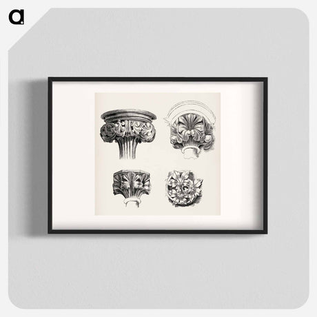 アートポスター-Column Capital Detail, after Owen Jones
 - 装飾の文法 Poster.