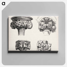 アートパネル-Column Capital Detail, after Owen Jones
 - 装飾の文法 Canvas.