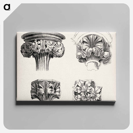 アートパネル-Column Capital Detail, after Owen Jones
 - 装飾の文法 Canvas.