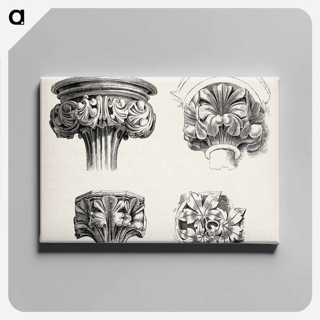 アートパネル-Column Capital Detail, after Owen Jones
 - 装飾の文法 Canvas.