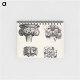 アートメモ帳-Column Capital Detail, after Owen Jones
 - 装飾の文法 Memo.
