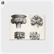 アートポストカード-Column Capital Detail, after Owen Jones
 - 装飾の文法 Postcard.