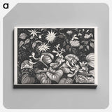 Wild plants and flowers - Theo van Hoytema Canvas.