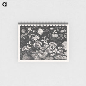 アートメモ帳-Wilde planten en bloemen - テオ ヴァン ホイテマ Memo.