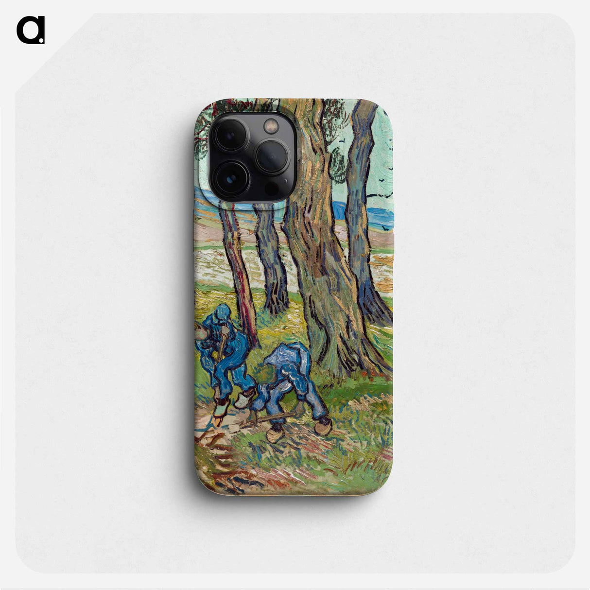 The Diggers - Vincent van Gogh Phone Case.