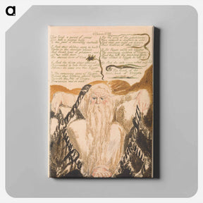 アートパネル-The First Book of Urizen, Plate 25 - ウィリアム ブレイク Canvas.