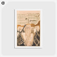 アートポストカード-The First Book of Urizen, Plate 25 - ウィリアム ブレイク Postcard.