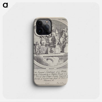 Royalty, Episcopacy and Law - ウィリアム ホガース Phone Case.