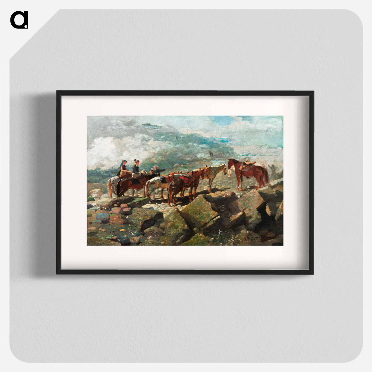 Mount Washington - Winslow Homer Poster.