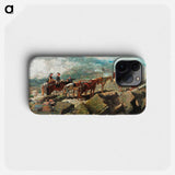 Mount Washington - Winslow Homer Phone Case.