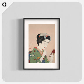 アートポスター-Woman Applying Rouge
 - イェール大学アートギャラリー Poster.