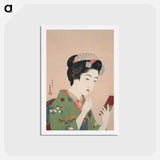 アートポストカード-Woman Applying Rouge
 - イェール大学アートギャラリー Postcard.
