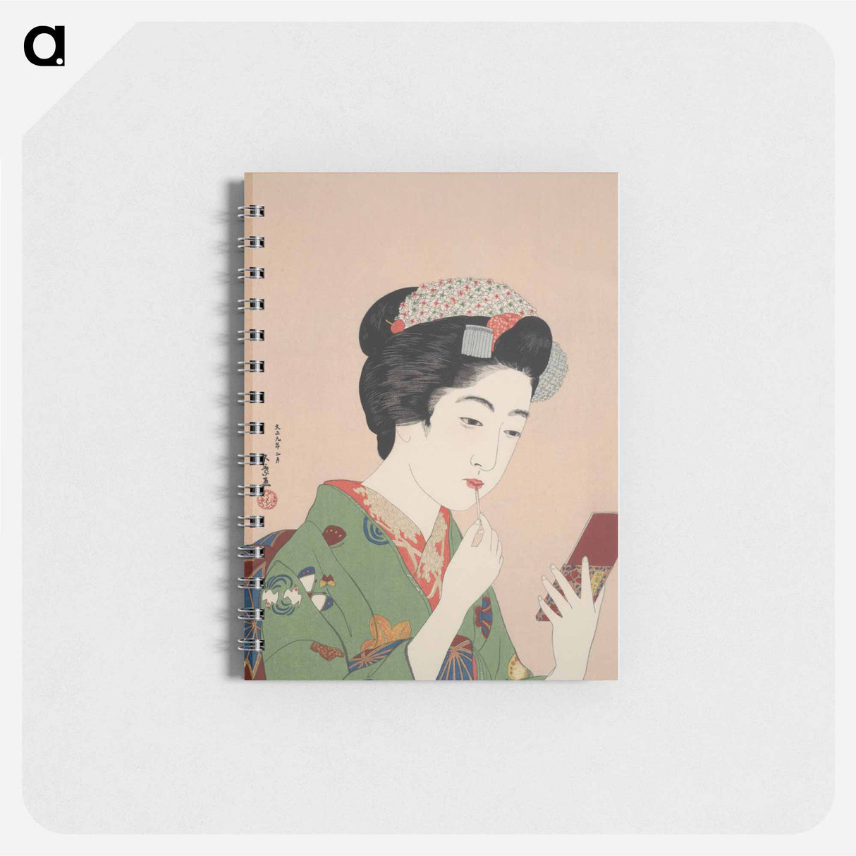 アートメモ帳-Woman Applying Rouge
 - イェール大学アートギャラリー Memo.