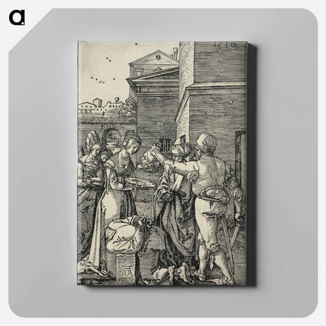 アートパネル-The Martyrdom of John the Baptist - アルブレヒト デューラー Canvas.