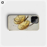Sidney Hall’s astronomical chart illustration of the Libra - アンティーク地図 Phone Case.