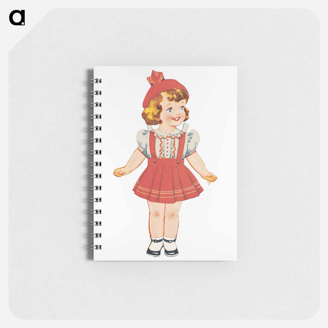 アートメモ帳-Betty Paper Doll
 - ボストン公共図書館 Memo.