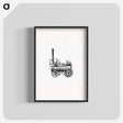 アートポスター-Portable Steam Engines
 - 大英図書館 Poster.