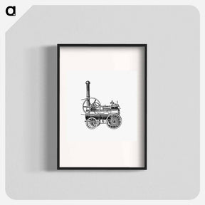アートポスター-Portable Steam Engines
 - 大英図書館 Poster.