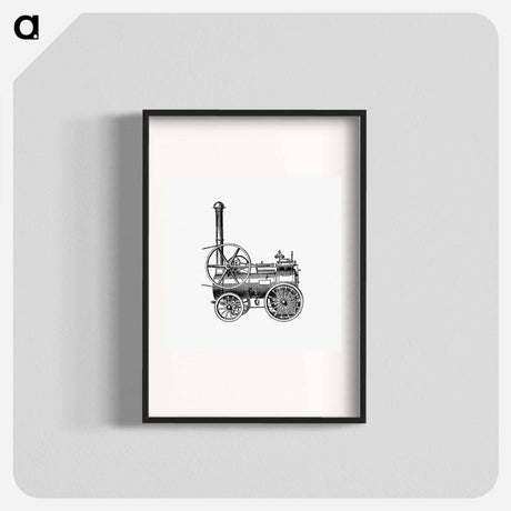 アートポスター-Portable Steam Engines
 - 大英図書館 Poster.