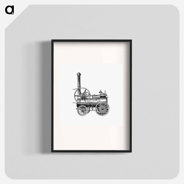 アートポスター-Portable Steam Engines
 - 大英図書館 Poster.