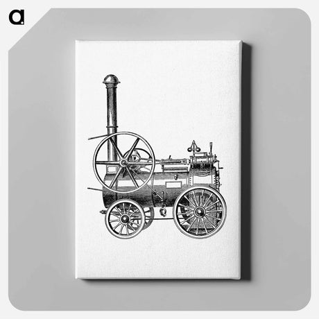 アートパネル-Portable Steam Engines
 - 大英図書館 Canvas.