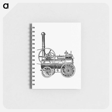 アートメモ帳-Portable Steam Engines
 - 大英図書館 Memo.
