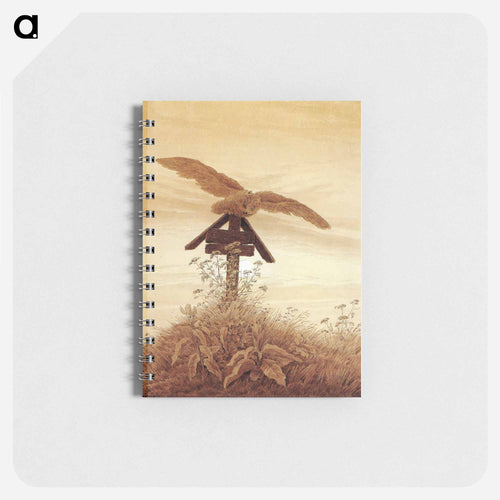 Owl on a grave - カスパー ダーヴィト フリードリヒ Memo.