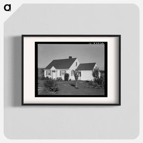 アートポスター-Home on Longview homestead project - ドロテア ラング Poster.