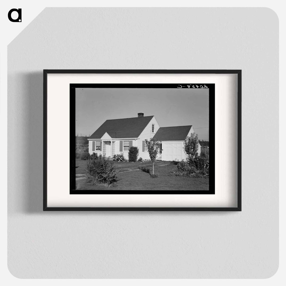 Home on Longview homestead project - Dorothea Lange Poster.