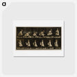 アートポストカード-Child Lifting a Doll
 - エドワード マイブリッジ Postcard.