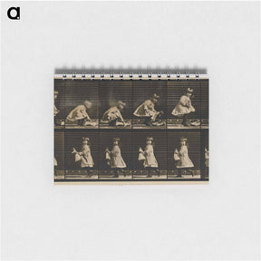アートメモ帳-Child Lifting a Doll
 - エドワード マイブリッジ Memo.
